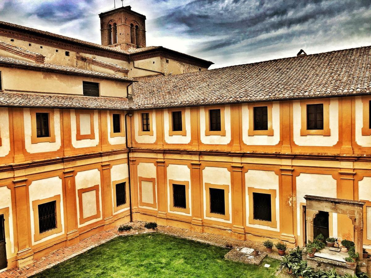 Вилла Monastero Sant'Anna In Camprena Пиенца Экстерьер фото